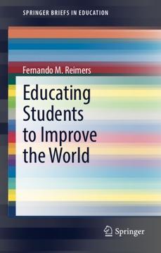 cover image rainbow swirl for book: Educating Students to Improve the World-
