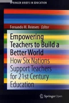 multicolor cover of the book: Empowering teachers to build a better world