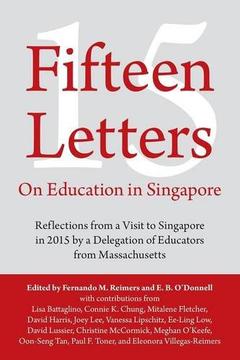 Fifteen Letters on Education in Singapore Book Cover Page